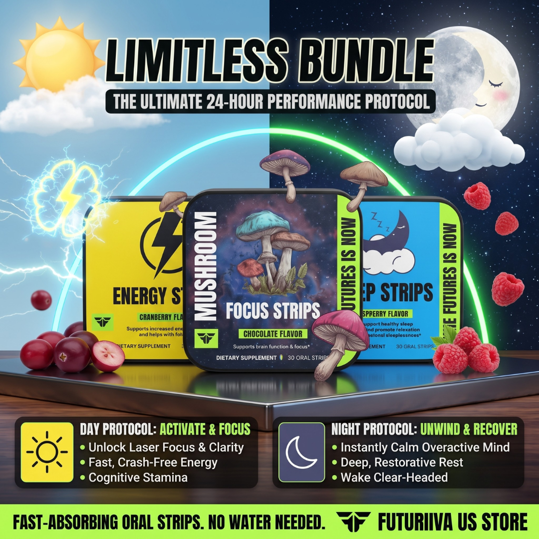 LIMITLESS BUNDLE (Energy Strips + Focus Strips + Sleep Strips)